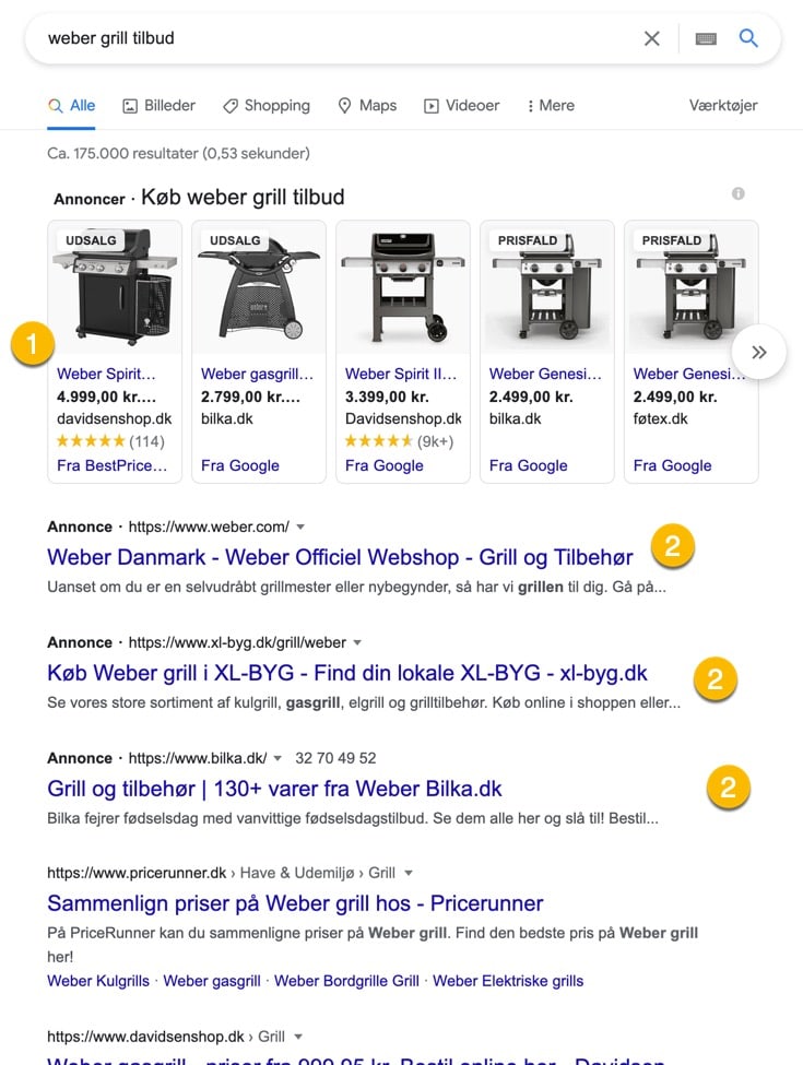 Kommercielle Google