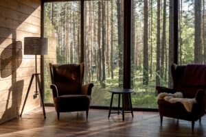 Skønt dansk sommerhus med skov